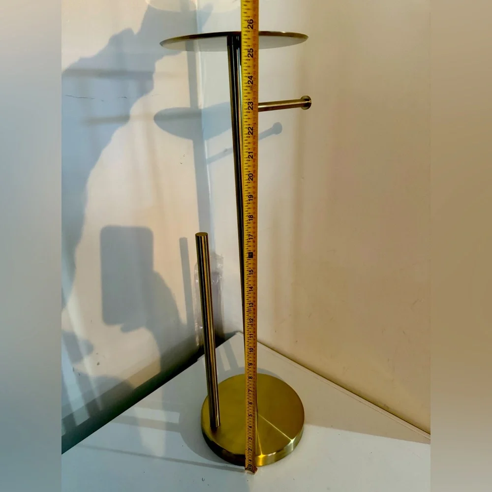Gold Bathroom Restroom Organizer